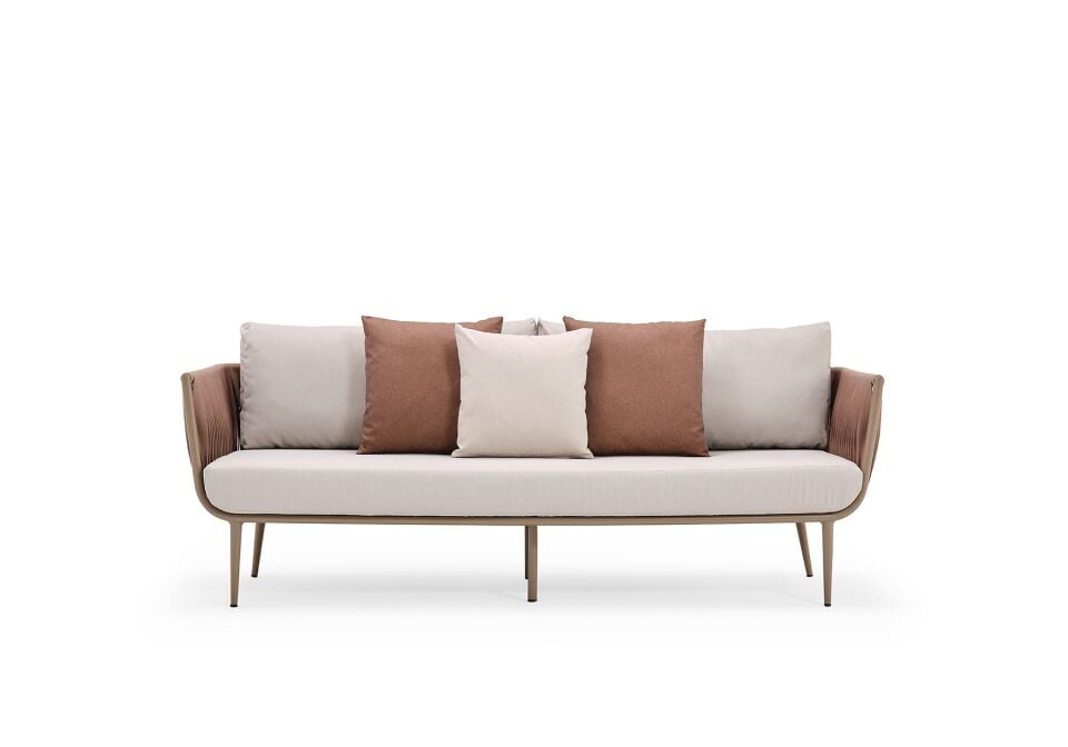 Venice Outdoor Seating Group Three-Seater Sofa